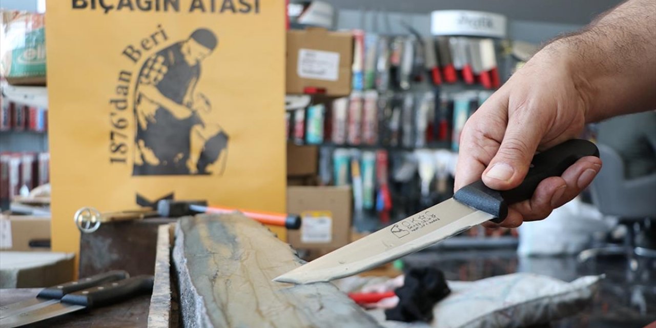 Kahramanmaraş'ın Tescilli Bıçakları Kurban Bayramı'na Hazır