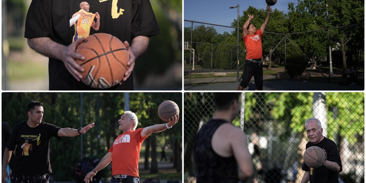 Altmışlık "Delikanlılar" Sokak Basketbolunun Vazgeçilmezleri Oldu