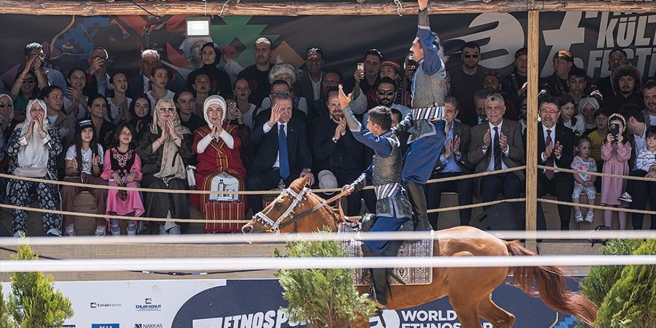 Emine Erdoğan'dan 7. Etnospor Kültür Festivali'ne İlişkin Paylaşım