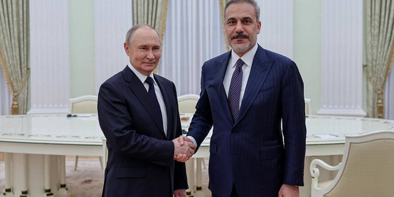 Dışişleri Bakanı Fidan, Rusya Devlet Başkanı Putin Tarafından Kabul Edildi