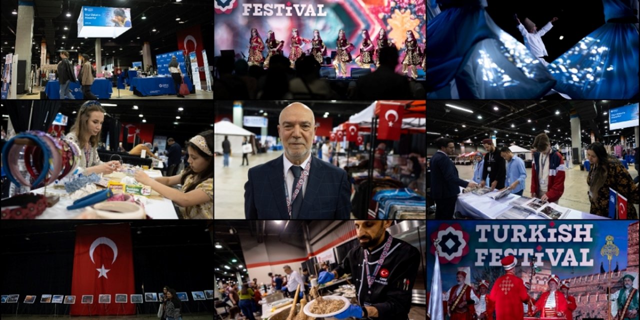 "Türk Festivali" ABD'nin Chicago Kentinden Rüzgar Gibi Geçti