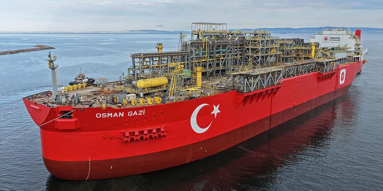 "Osman Gazi", Karadeniz'deki Doğal Gaz Üretimini İki Katına Çıkaracak