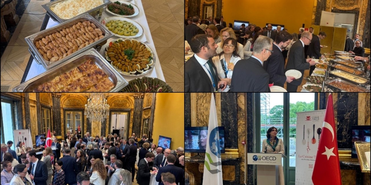 Paris'teki Oecd Merkezinde Türk Mutfağına Ait Lezzetler Tanıtıldı