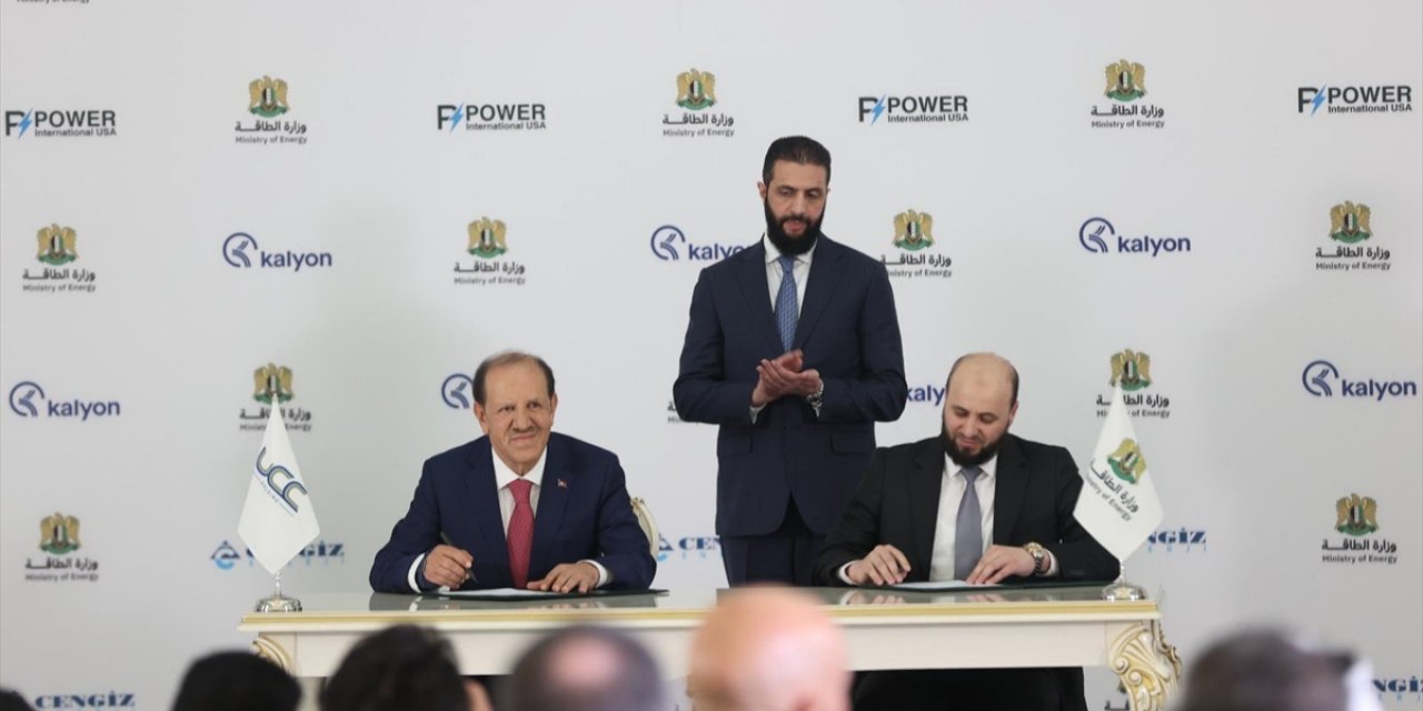 Suriye'nin Enerji Sektörüne 7 Milyar Dolarlık Yatırım İçin İmzalar Atıldı