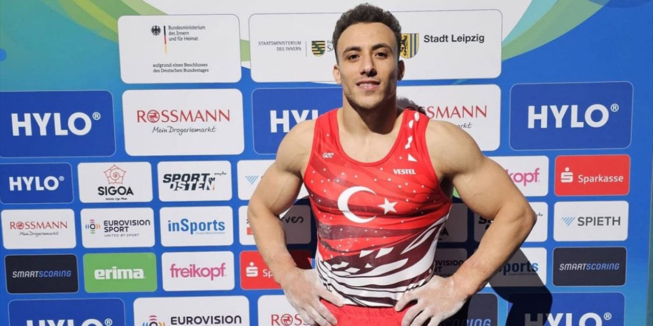 Milli Cimnastikçi Adem Asil, Almanya'da Altın Madalya Kazandı