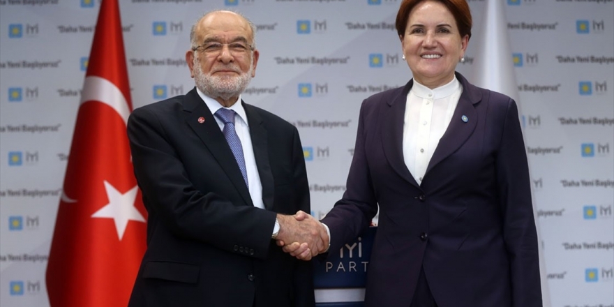 Karamollaoğlu'ndan Akşener'e Ziyaret