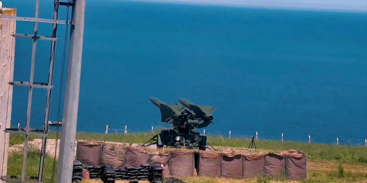 Hawk Silah Sistemi Eğitim Atışları Sinop Test Merkezi'nde Yapıldı