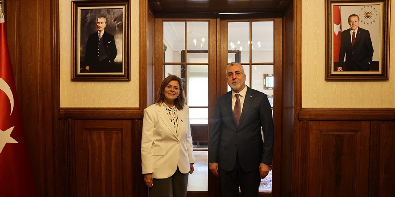 Çalışma ve Sosyal Güvenlik Bakanı Işıkhan, Suriyeli Mevkidaşı İle Görüştü