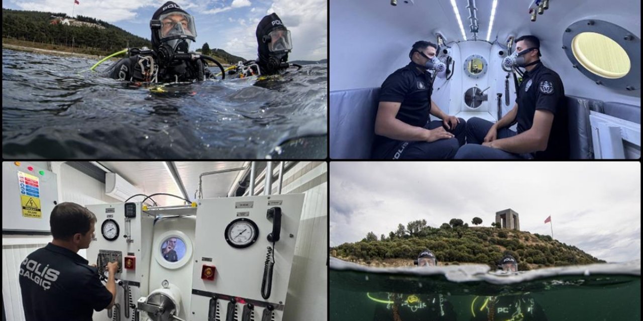 Karanlık Suların Delil Avcılarının Zorlu Eğitimi Görüntülendi