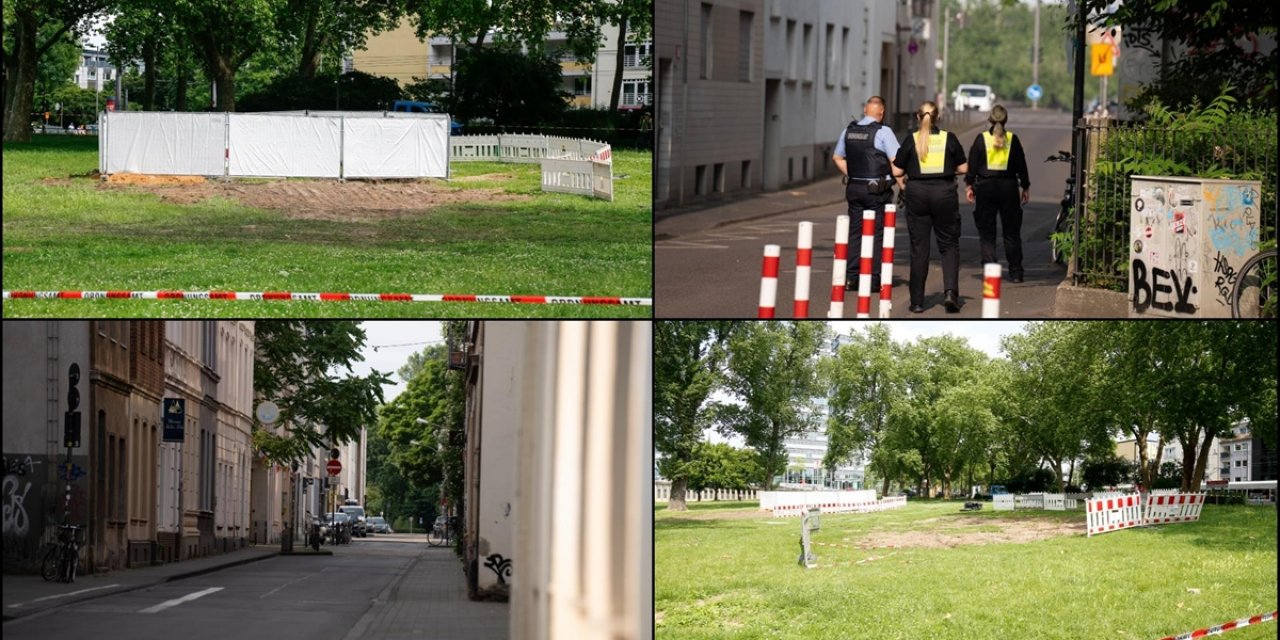 Almanya'da İkinci Dünya Savaşı'ndan Kalma 3 Bombanın İmhası İçin 20 Bin Kişi Tahliye Edildi