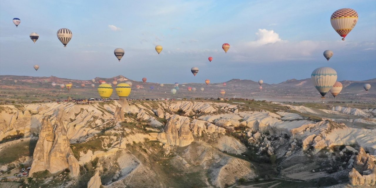 Kapadokya, Yılın İlk 5 Ayında 1 Milyon 652 Bin 261 Turisti Ağırladı