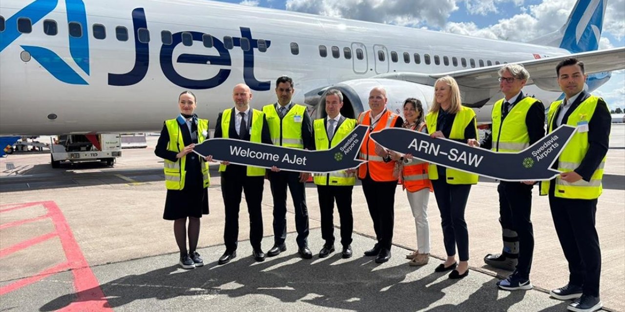 Ajet, İstanbul'dan Stockholm'e Sefer Başlattı