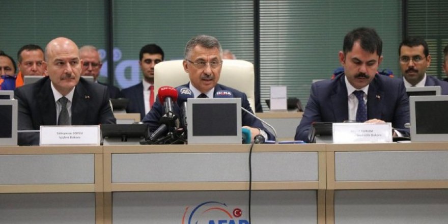 Cumhurbaşkanı Yardımcısı Oktay: Hasarlı Bina Sayısı 473