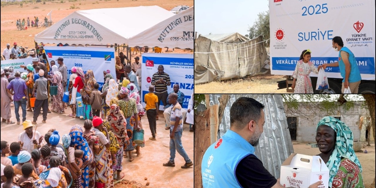 Türkiye Diyanet Vakfı, 37 Milyonu Aşkın İhtiyaç Sahibine Kurban Eti Ulaştırdı