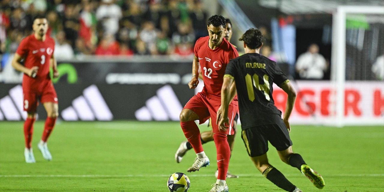 A Milli Futbol Takımı, Hazırlık Maçında Meksika'ya 1-0 Mağlup Oldu
