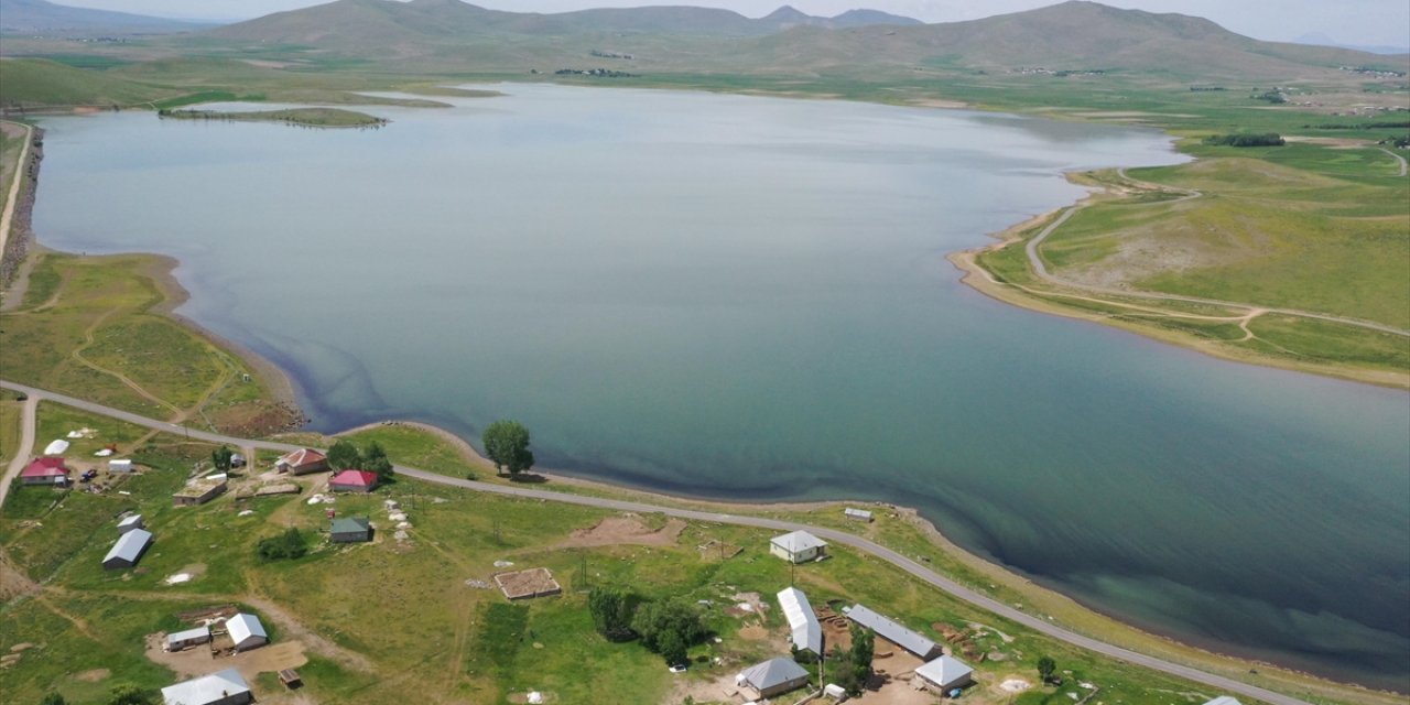 Patnos Barajı'nda Su Seviyesi Kar Suları ve İlkbahar Yağışlarıyla Yükseldi