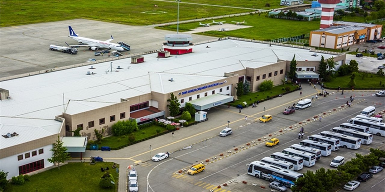 Samsun Çarşamba Havalimanı 5 Ayda 579 Bin 770 Yolcuya Hizmet Verdi