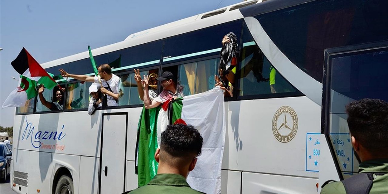 Gazze’ye İlerleyen Mağrib Direniş Konvoyu’nun 2 Gündür Libya’nın Doğusuna Girişine İzin Verilmiyor