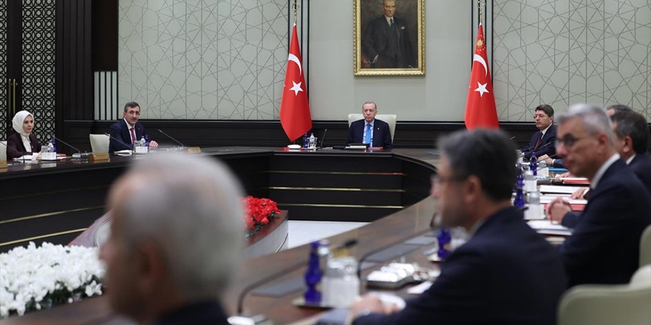 Cumhurbaşkanlığı Kabinesi Toplandı