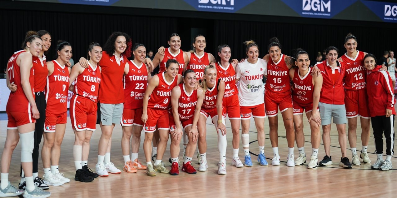 A Milli Kadın Basketbol Takımı, Avrupa Şampiyonası'nda Parkeye Çıkıyor