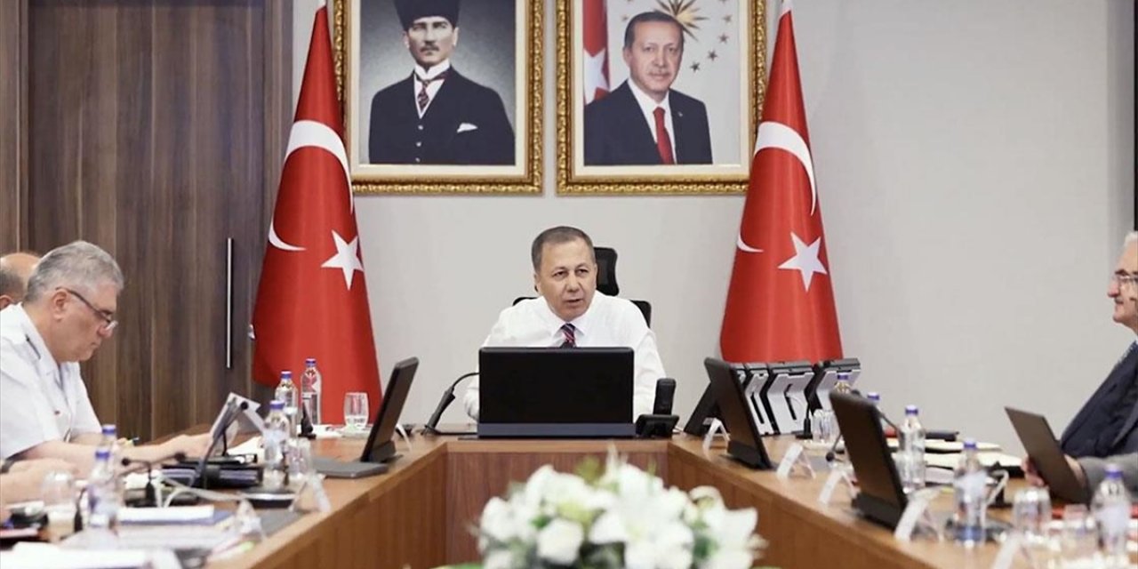 İçişleri Bakanlığı'nda Uyuşturucuyla Mücadele Konulu Güvenlik Toplantısı