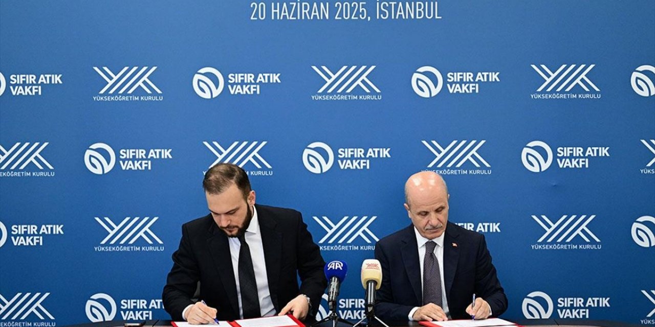 YÖK İle Sıfır Atık Vakfı Arasında İşbirliği Protokolü İmzalandı