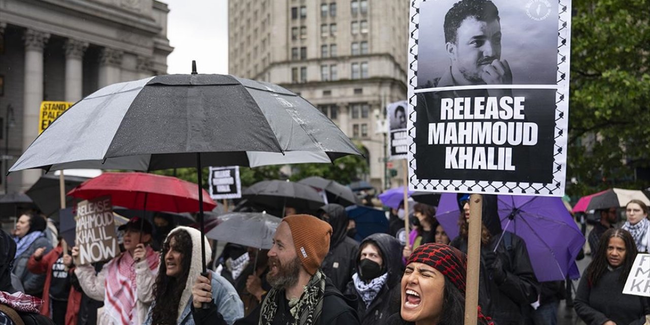 ABD'de Filistinli Aktivist Halil, Mart Ayından Bu Yana Tutulduğu Gözaltı Merkezinden Çıktı