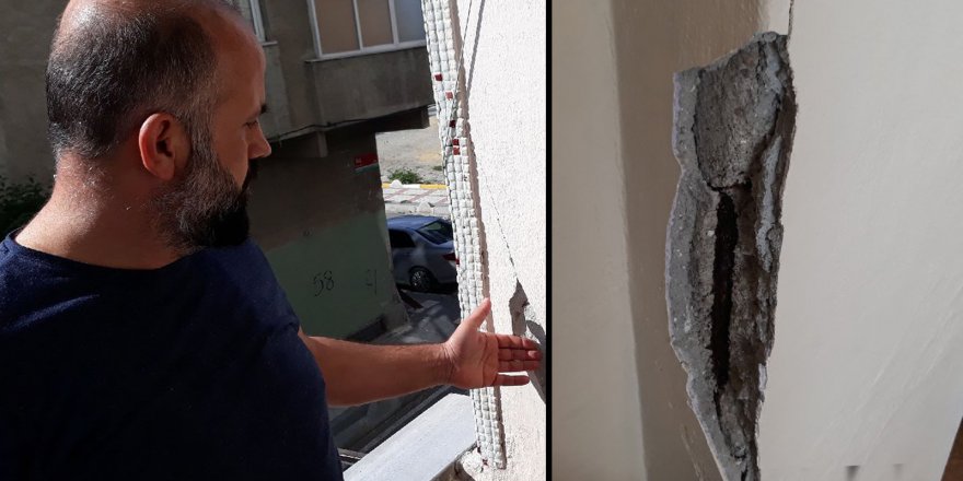 İstanbul’daki Deprem Sonrası Bağcılar’da Bir Binanın Kolonları Çatladı: 10-15 Kez Aradık, Hâlâ Gelen Yok
