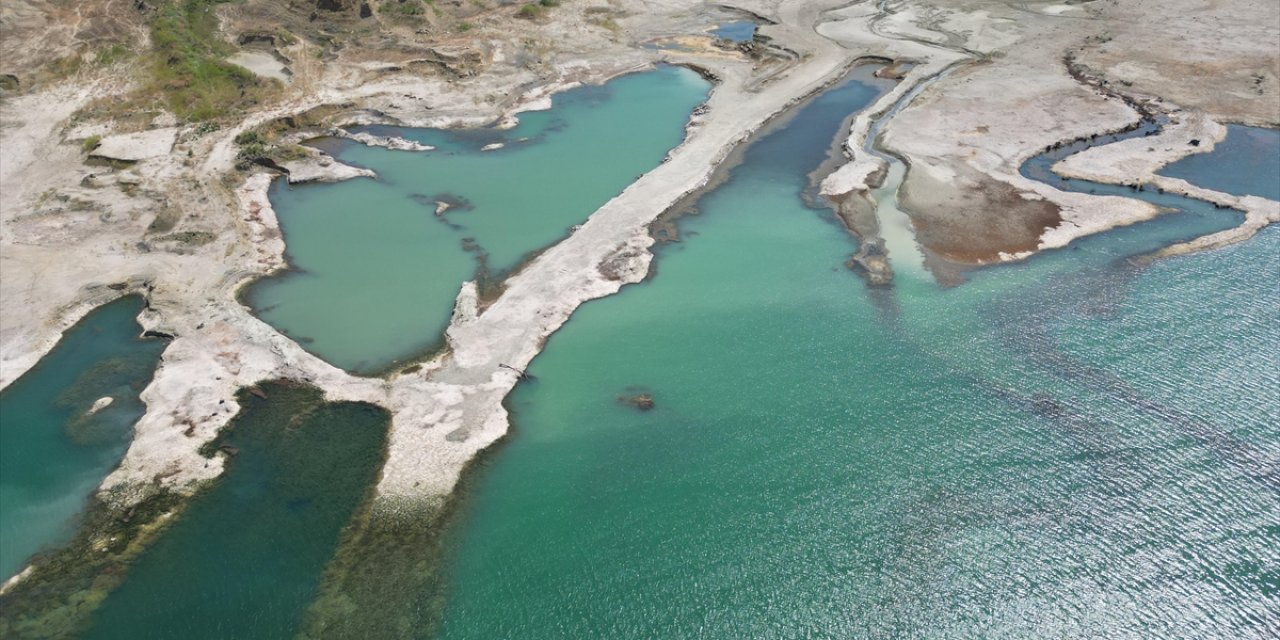 Tekirdağ'da Naip Barajı'nın Doluluk Oranı Yüzde 2 Seviyesinde