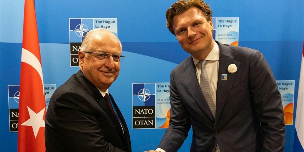 Milli Savunma Bakanı Güler, Hollandalı Mevkidaşı Brekelmans İle Görüştü