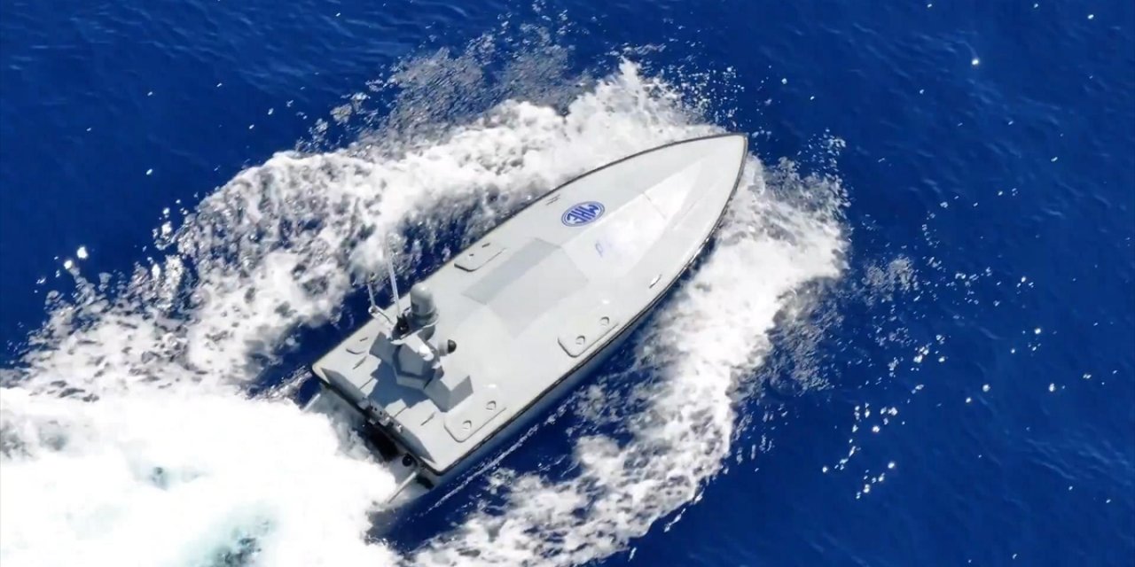 MSB'den Kamikaze İnsansız Deniz Aracı "Pirana" Paylaşımı