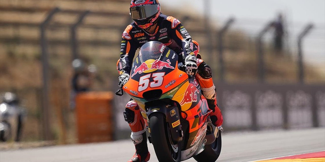 Milli Motosikletçi Deniz Öncü, Moto2 Hollanda Yarışını Tamamlayamadı