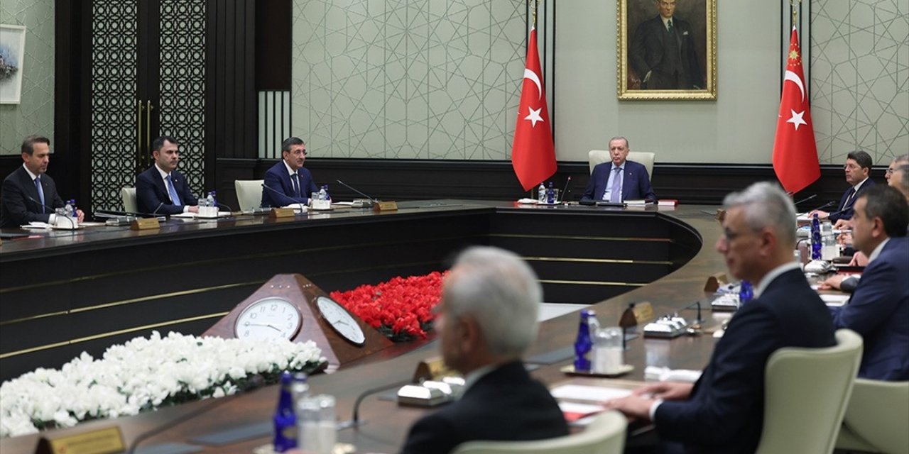 Cumhurbaşkanlığı Kabinesi Toplandı