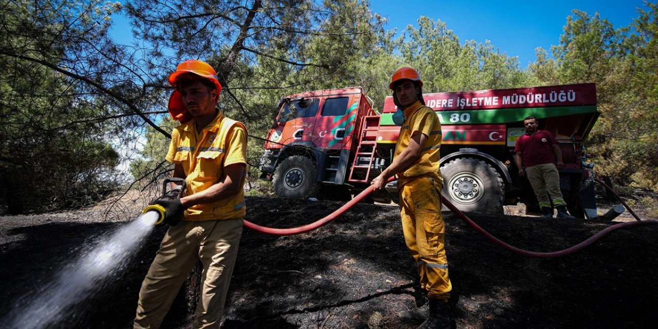 "Alev Savaşçıları" İzmir'deki Yangınları Söndürmek İçin Rüzgar ve Ateşle Mücadele Ediyor