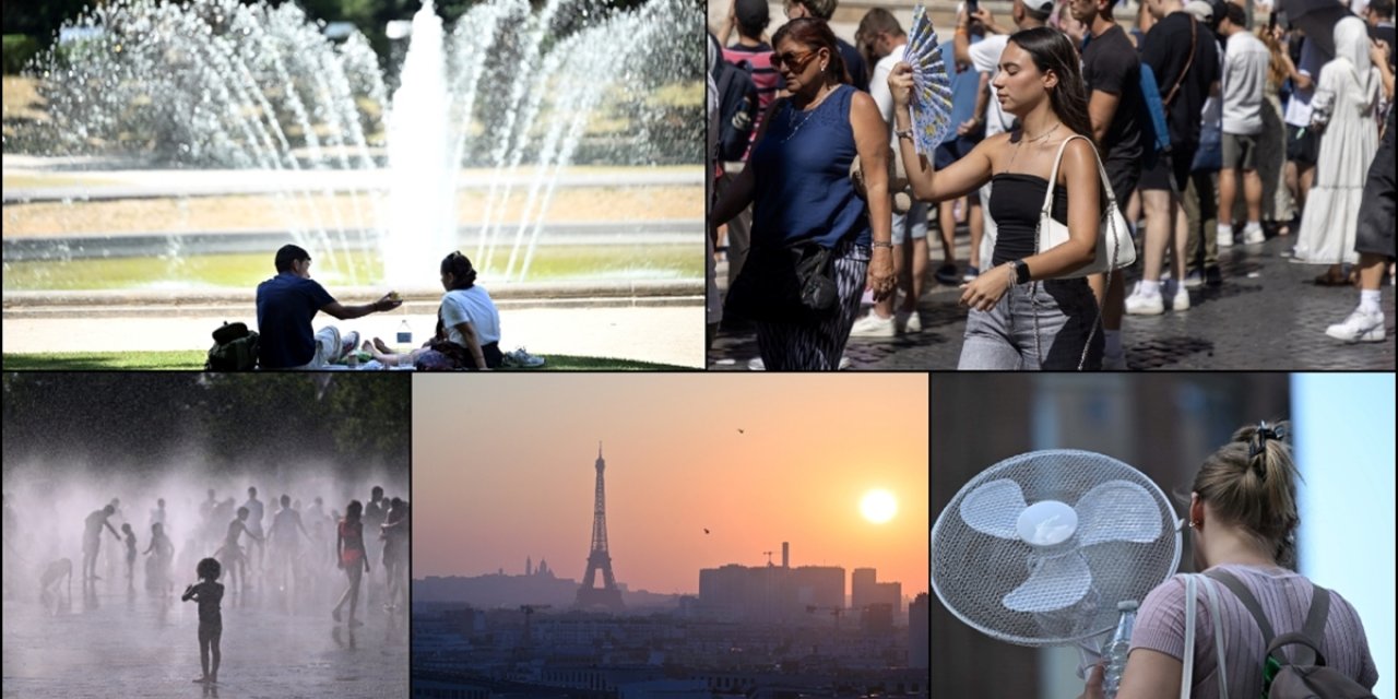 Aşırı Sıcakların Etkisindeki Avrupa Yangın Alarmı Veriyor