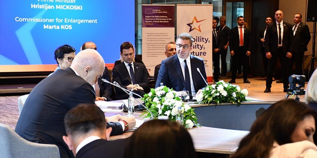 Kuzey Makedonya'da, AB ve Batı Balkanlar Liderler Toplantısı Düzenleniyor