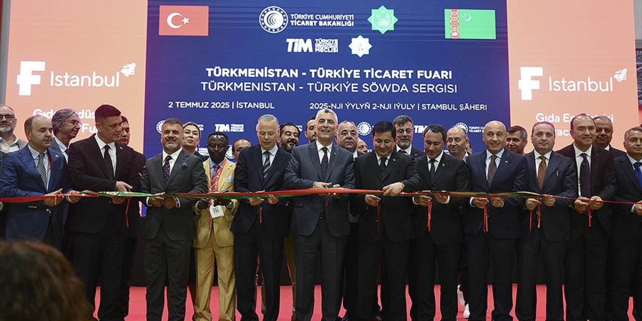 Türkmenistan-türkiye Ticaret Fuarı İle F İstanbul Gıda ve İçecek Ürünleri Fuarı Açıldı