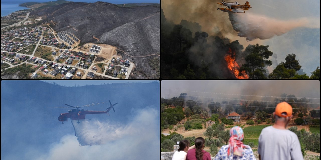 Tarım ve Orman Bakanı Yumaklı: İzmir, Manisa, Hatay ve Bilecik'in 6 Bölgesinde Yangınlar Tamamen Kontrol Altına Alındı