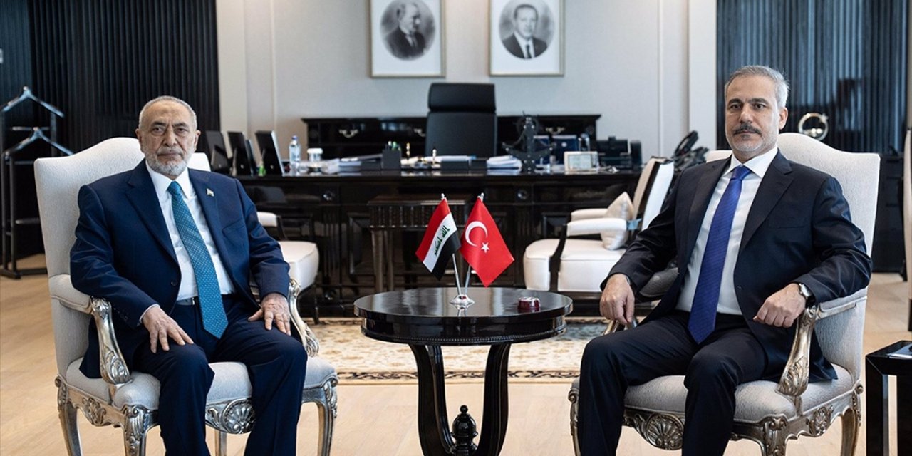 Dışişleri Bakanı Fidan, Ankara'da Irak Temsilciler Meclisi Başkanı Meşhedani İle Görüştü