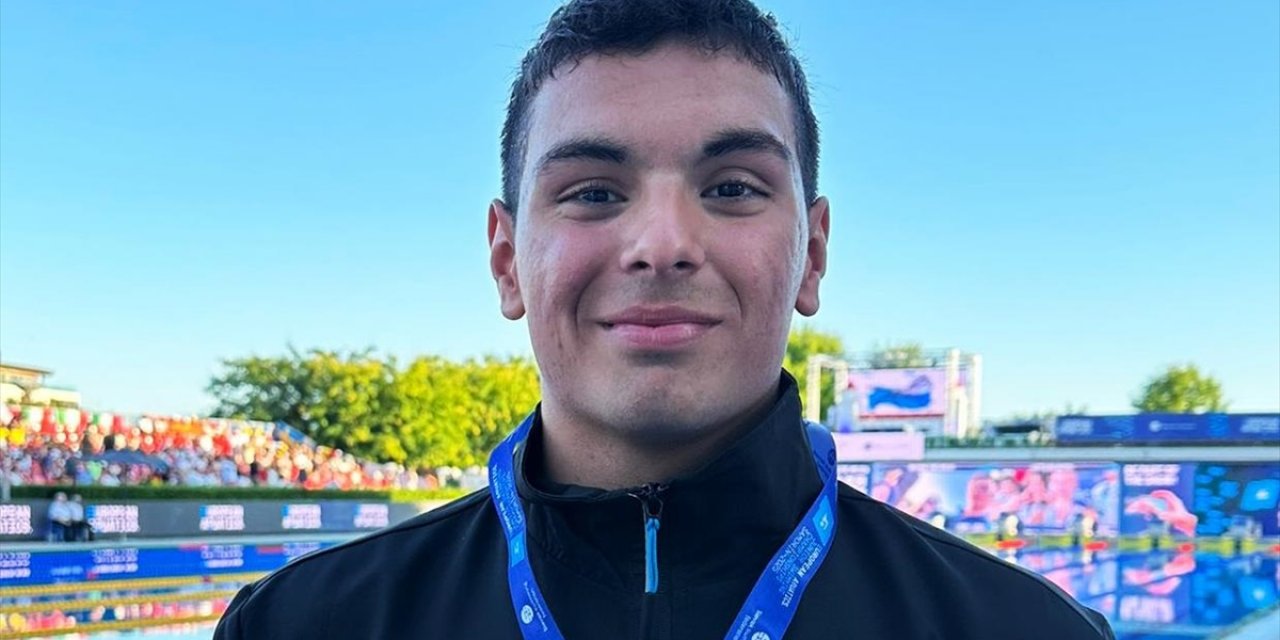 Milli Yüzücü Nusrat Allahverdi, Gençlerde Avrupa Şampiyonu Oldu