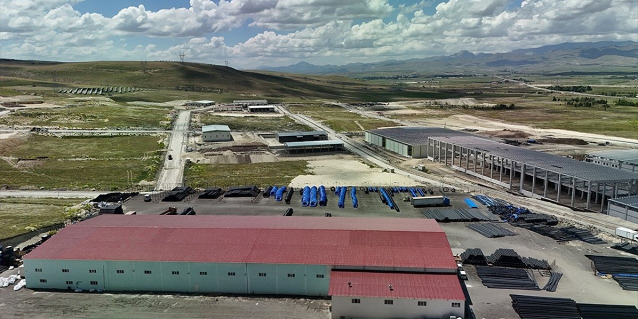 Erzurum'da 8 Bin Kişinin İstihdam Edileceği 2. Osb'nin İnşası Sürüyor