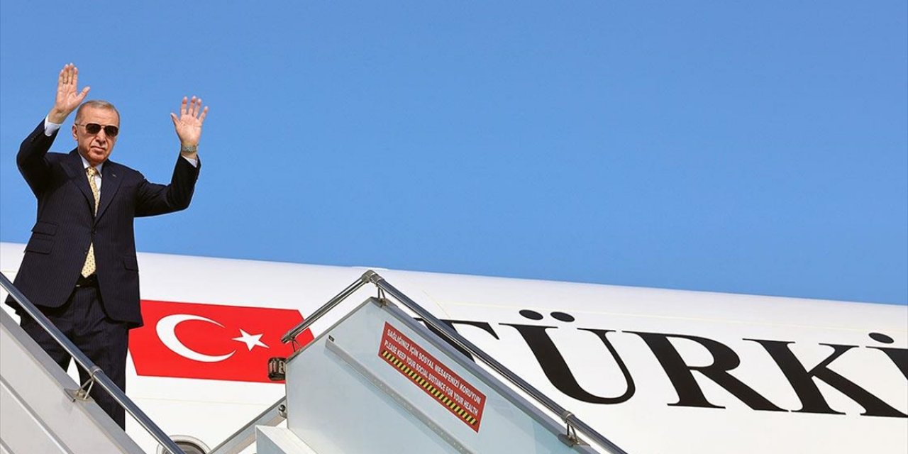 Cumhurbaşkanı Erdoğan, Azerbaycan'a Gitti