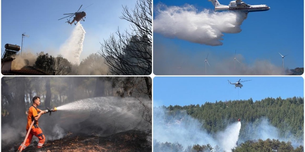 Son Bir Haftada Çıkan 624 Yangından 622'si Kontrol Altına Alındı