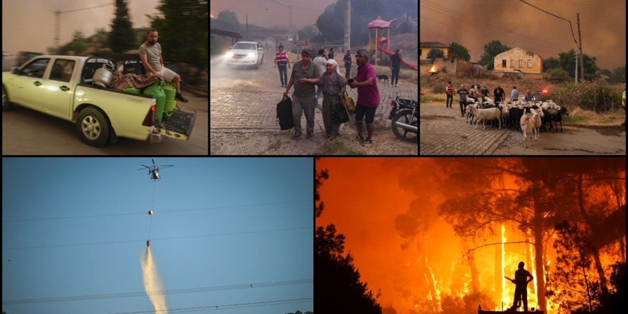 Bilecik, İzmir ve Hatay'da Orman Yangınlarından Etkilenenlere Yaklaşık 12,3 Milyon Liralık Destek