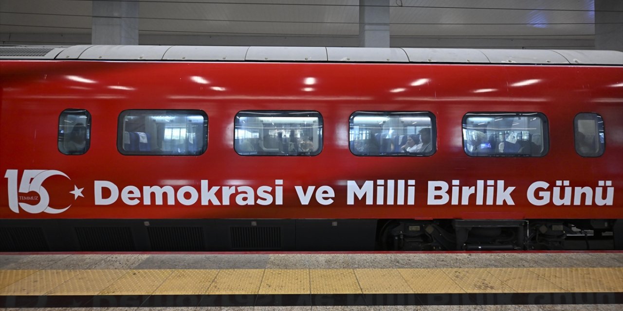 "15 Temmuz Demokrasi ve Milli Birlik Treni" 14 Temmuz'da Raylara İnecek