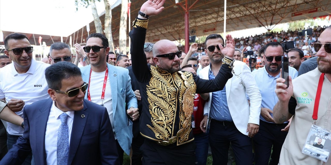 665. Tarihi Kırkpınar Yağlı Güreşleri Güreş Ağalığı İhalesi Yapıldı