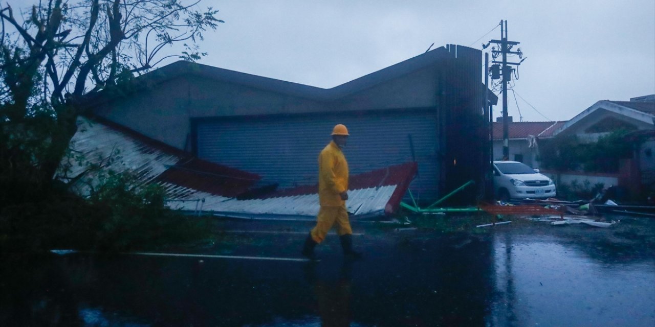 Tayvan'da Danas Tayfunu'nda 2 Kişi Öldü, 334 Kişi Yaralandı