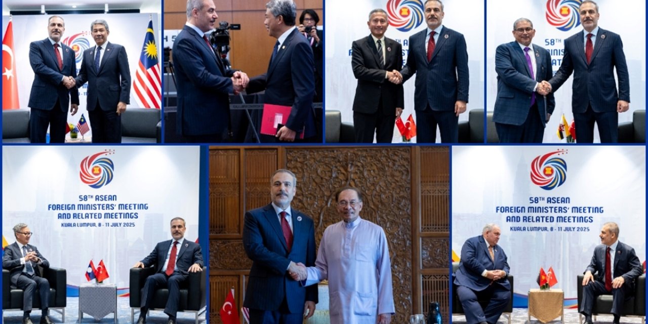 Dışişleri Bakanı Fidan, Malezya Başbakanı Enver İbrahim Tarafından Kabul Edildi