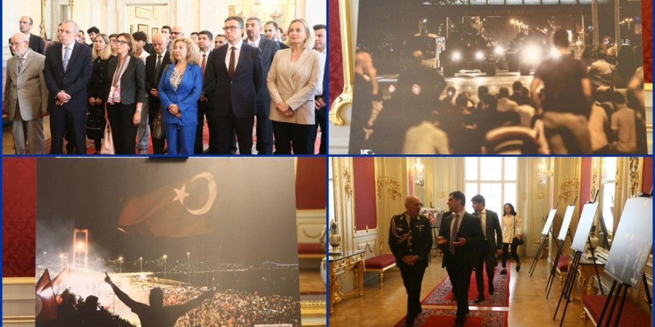 Viyana'da 15 Temmuz Demokrasi ve Milli Birlik Günü Dolayısıyla Anma Programı Düzenlendi