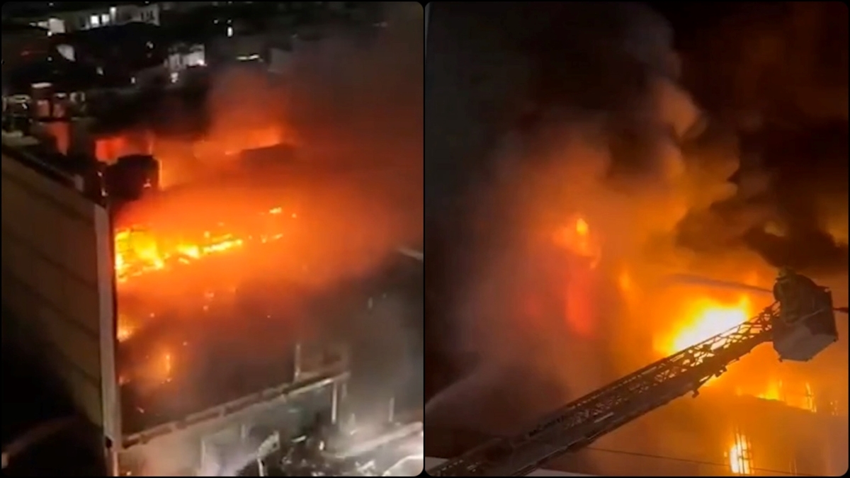 Irak'ta Bir Alışveriş Merkezinde Çıkan Yangında Yaklaşık 50 Kişi Hayatını Kaybetti